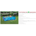 حمام سباحة مستطيل ستاند مقاس 3م×2م×66 سم