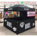 برجولة او مظلة سهلة الفك والتركيب 3×3م متقفلة 3 جوانب منهم 2 نص
