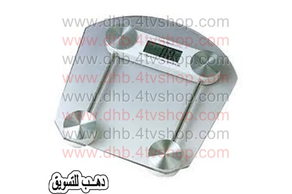 ميزان حمام او شخصى Bathroom Scale زجاجى حمولة 180 ك